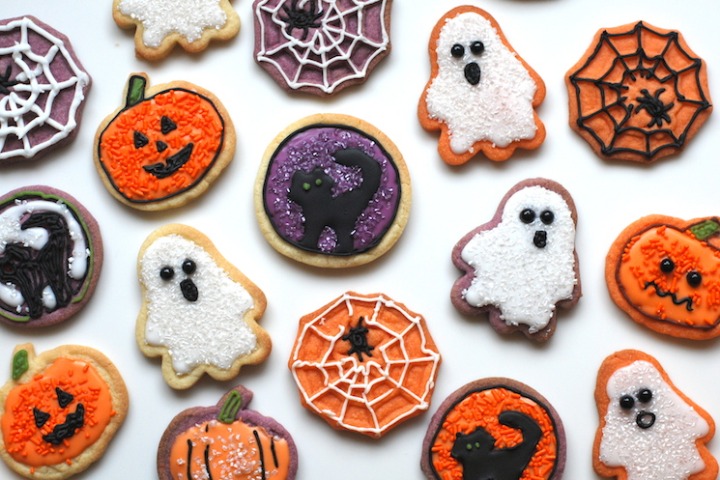 Halloween Biscuits - Afternoon Crumbs