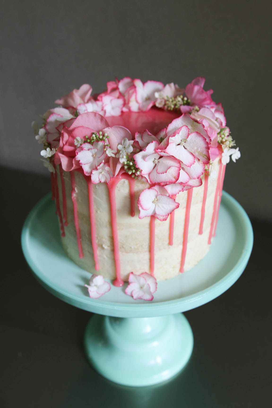 Granny S Hydrangea Cake Afternoon Crumbs