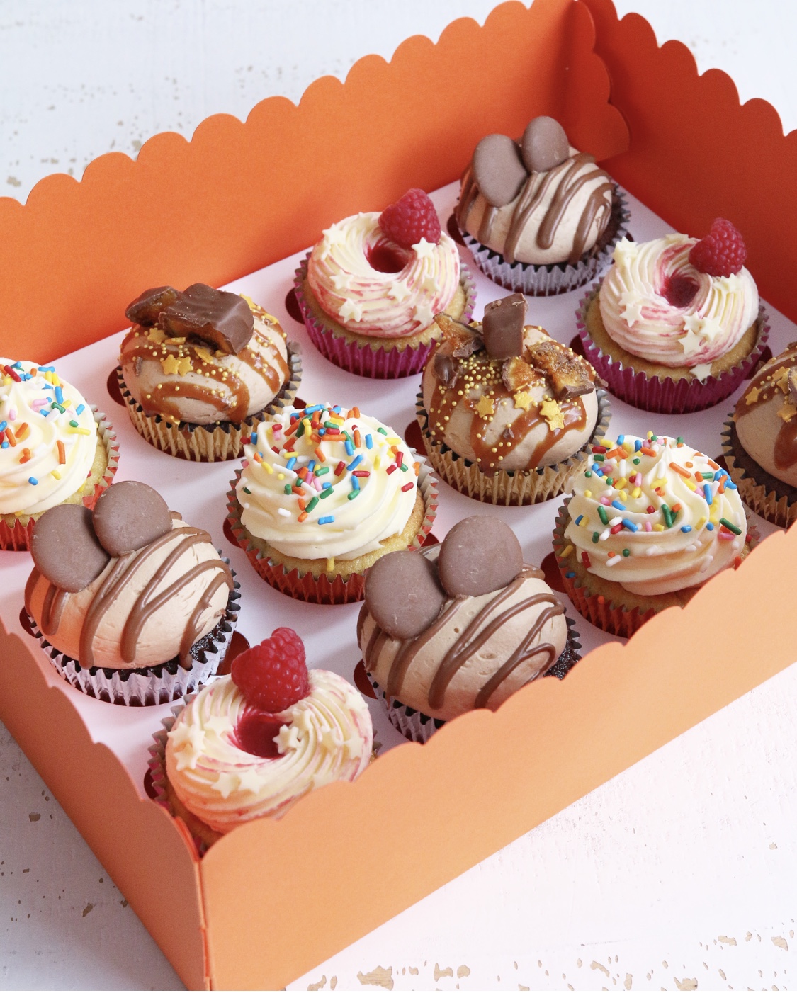 Box of Mixed Cupcakes